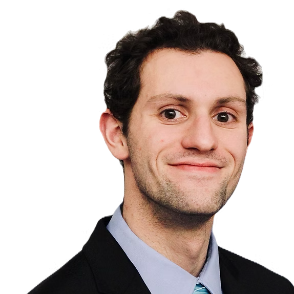 Jaron smiling at the camera