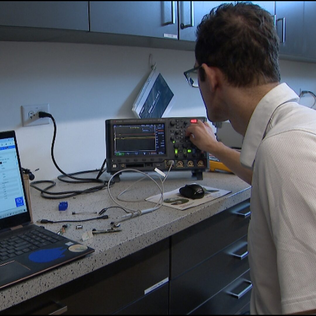 Cover Page of the 9News Article featuring HapWare